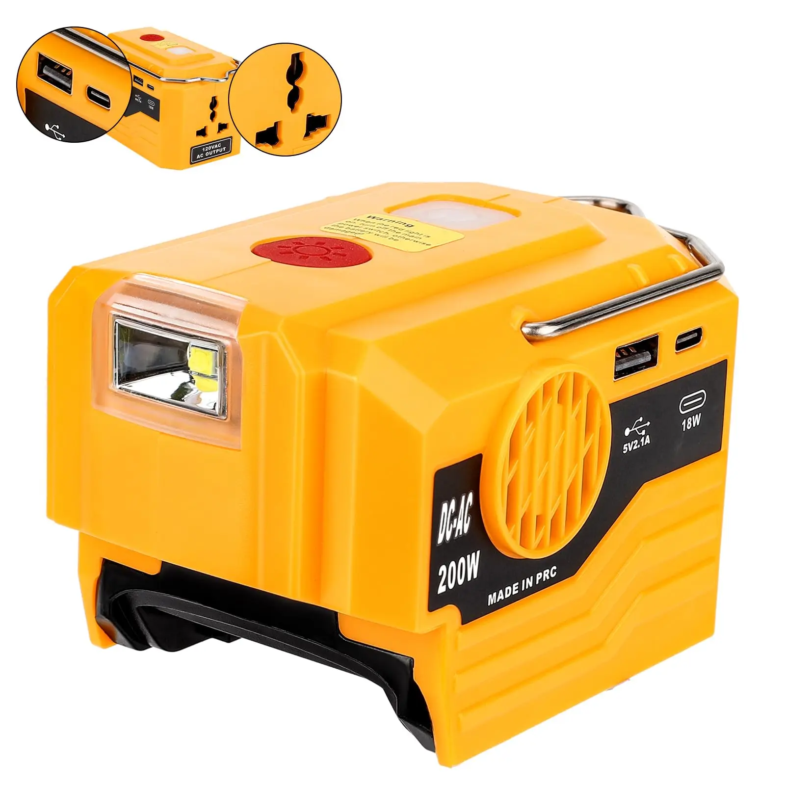 Outdoor Power Inverter - مولد طاقة للتخييم في الهواء الطلق
