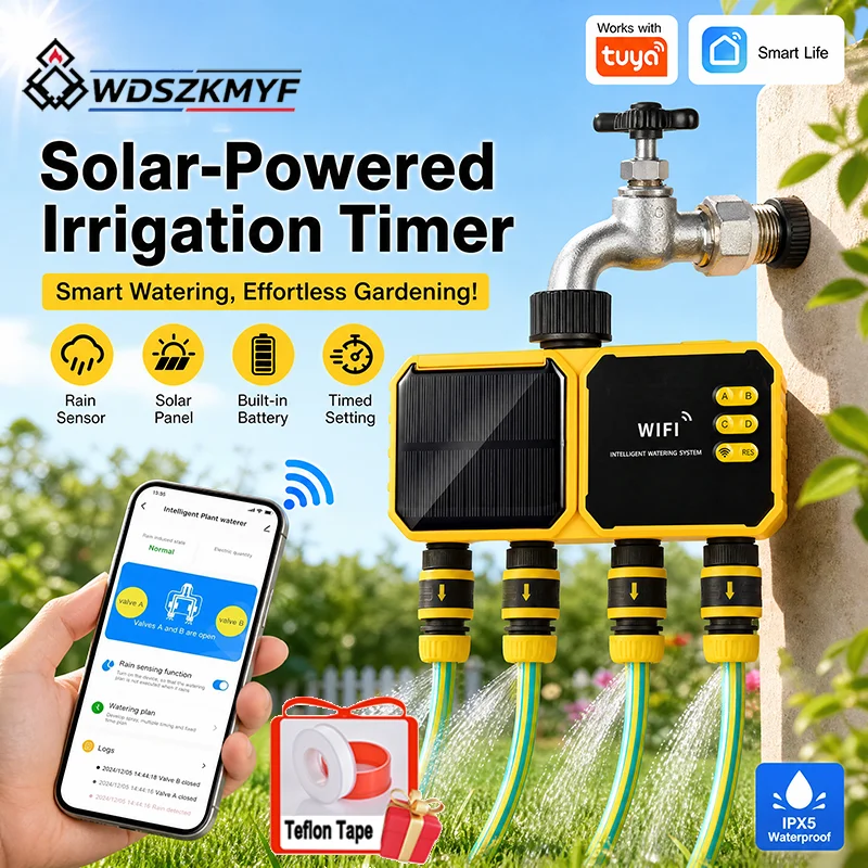 Power Zone Outdoor Timer - جهاز تحكم ذكي بالري يعمل بالطاقة
