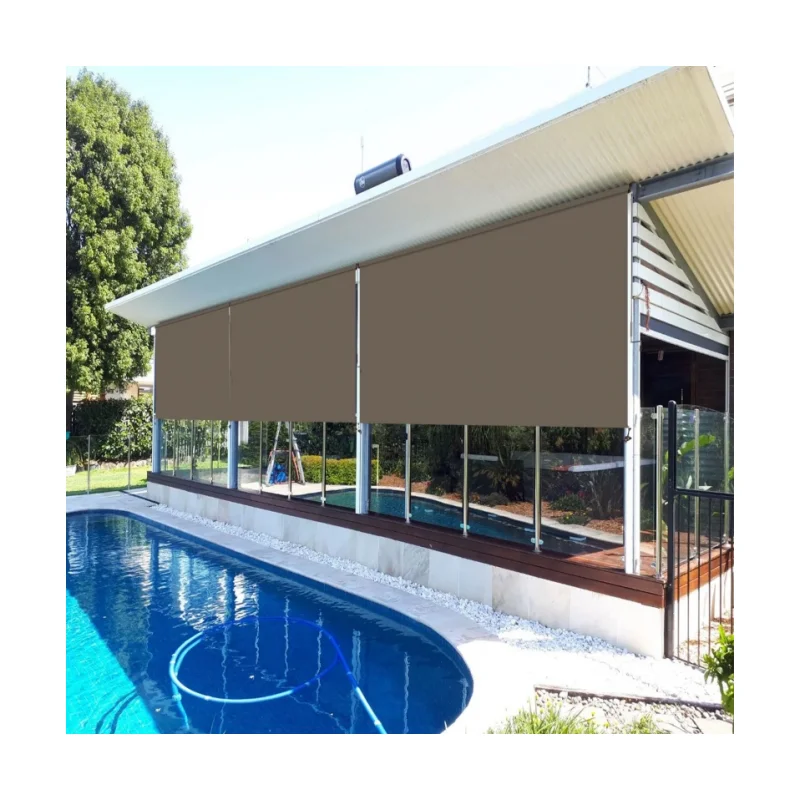 Outdoor Power Blinds - ستائر دوارة خارجية عالية الجودة تعمل