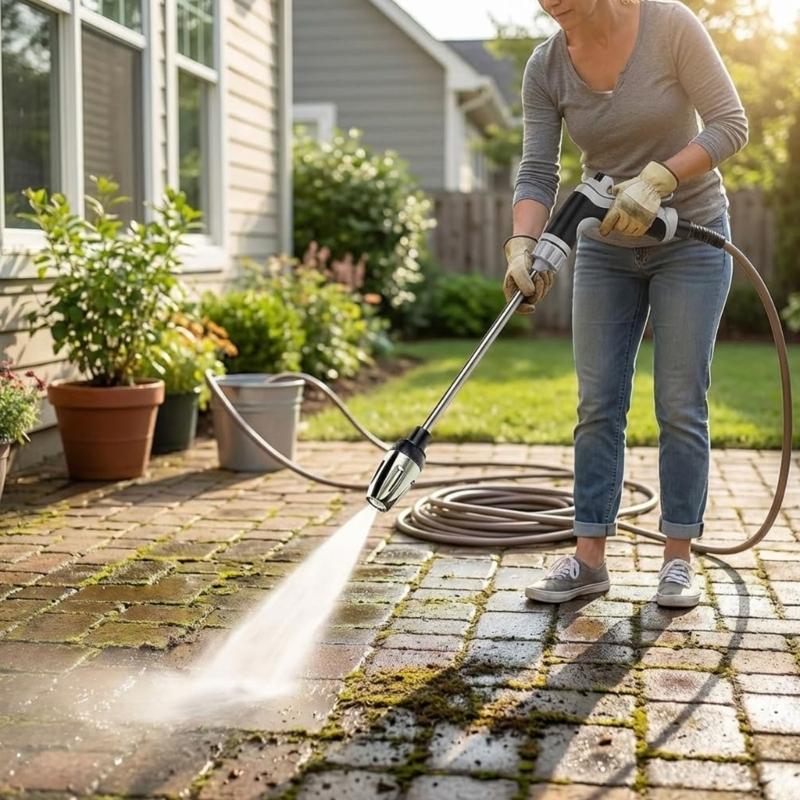 Outdoor Power 'Hose' - غسالة ضغط خرطوم حديقة عالمية J0MA