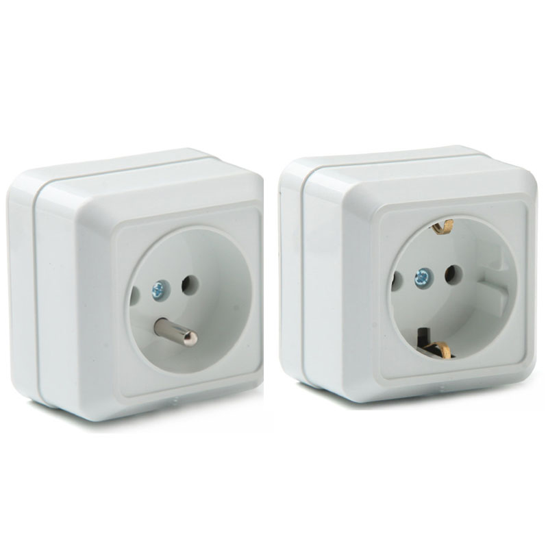 Outdoor Kitchen Power Outlet - مقبس كهربائي ألماني فرنسي مقاوم للماء