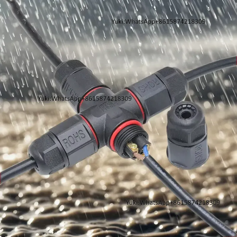 Outdoor Power Junction - موصل كهربائي مقاوم للماء IP68 على