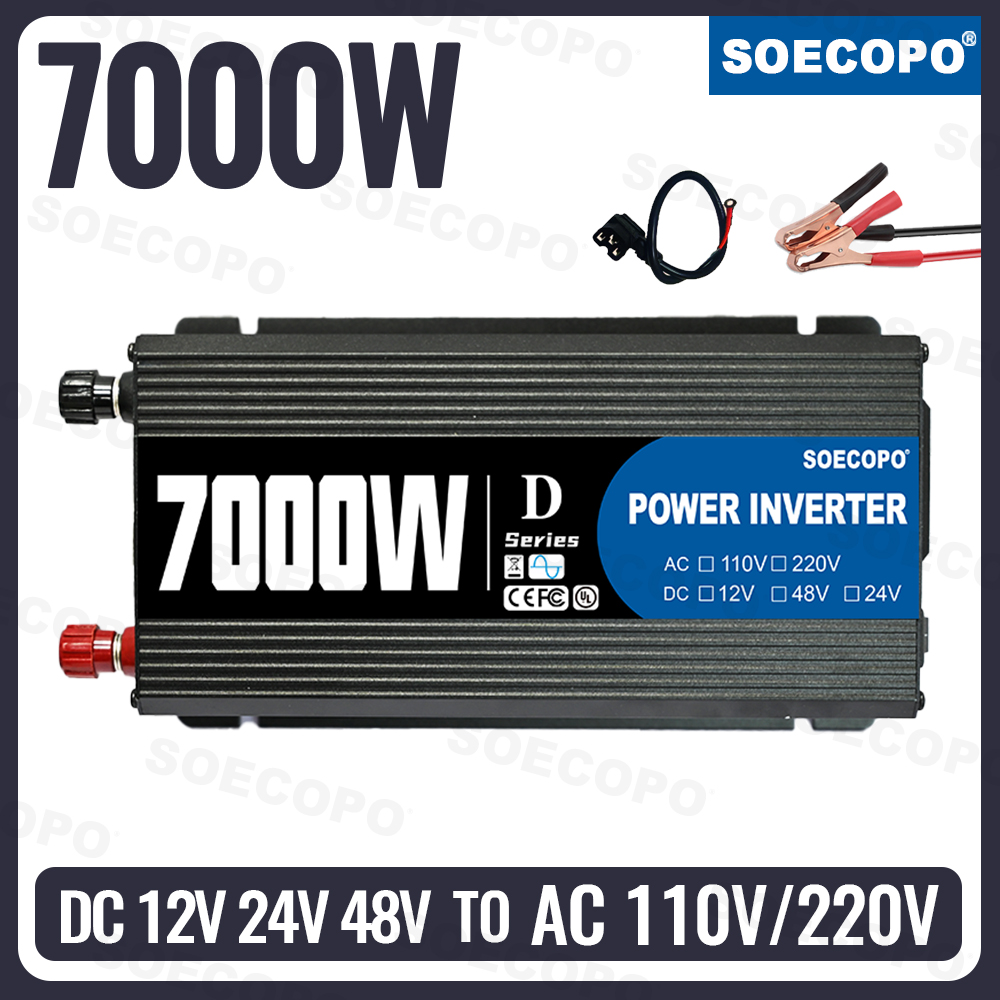 Outdoor Power Inverter - SOECOPO 7000 واط عاكس الطاقة ،