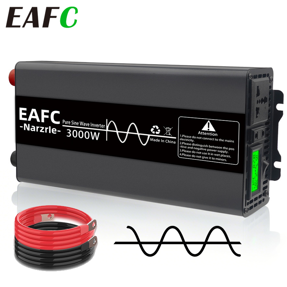Outdoor Power Inverter - EAFC 3000 واط نقية شرط لموجة