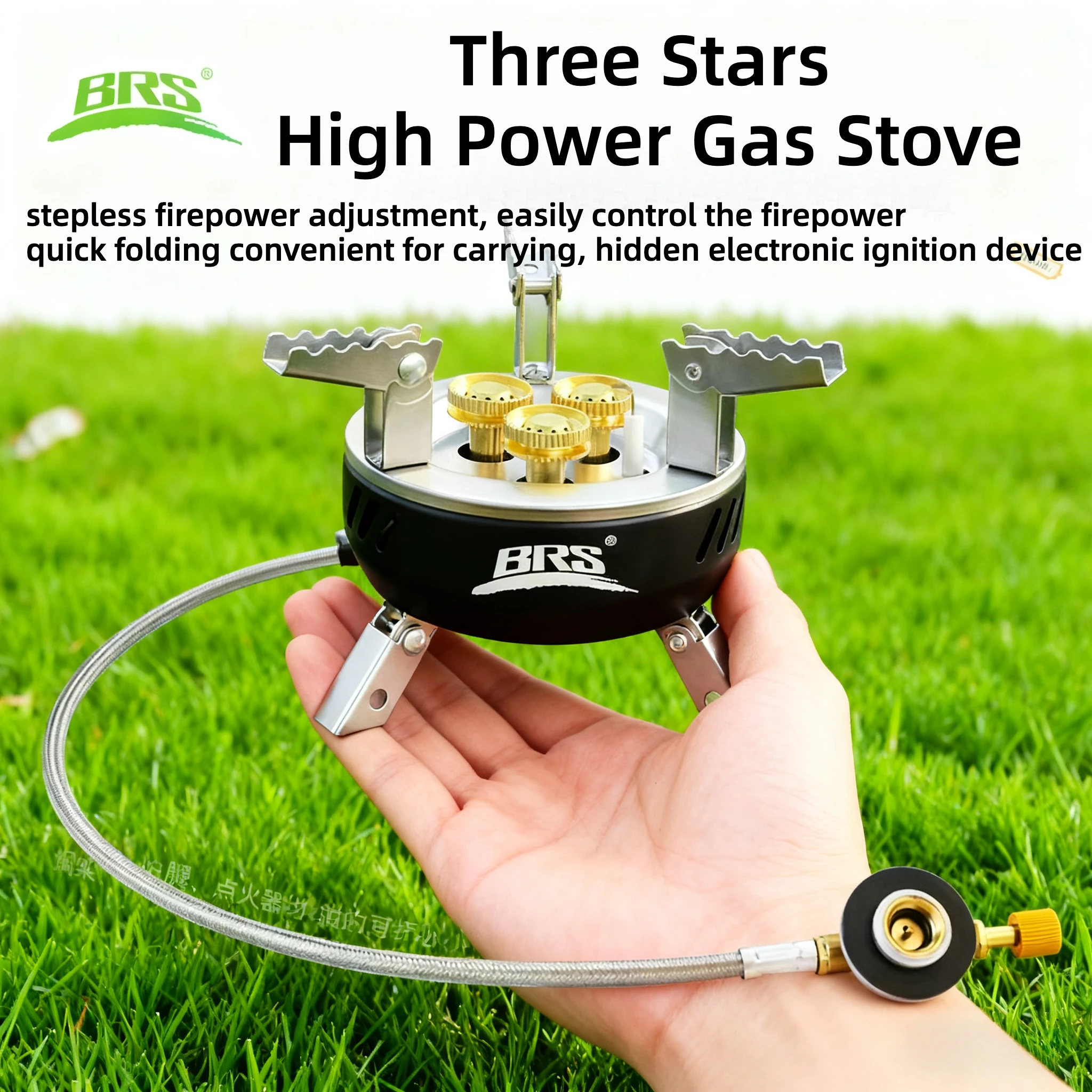 Outdoor Power 'Hose' - موقد غاز للتخييم BRS 203-Core عالي