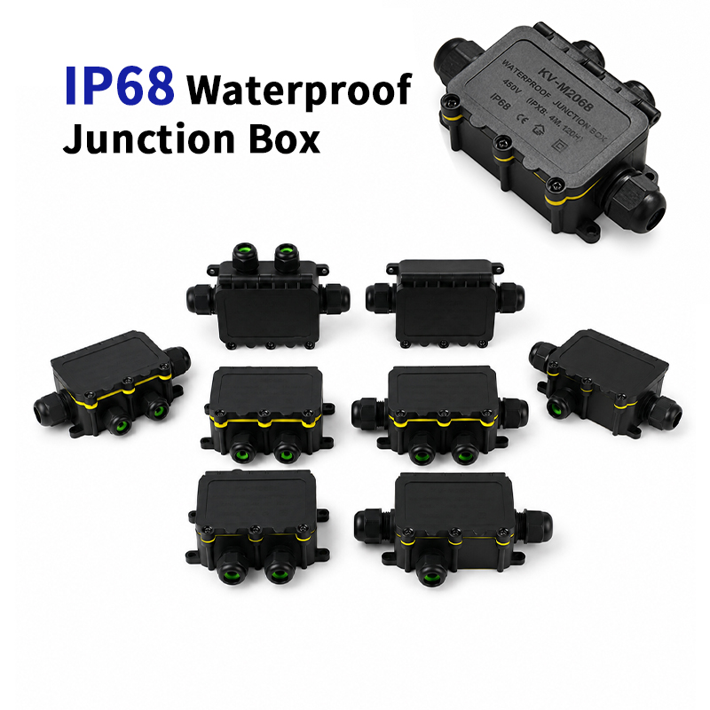 Outdoor Power Junction - صندوق توصيل كهربائي مقاوم للماء IP68