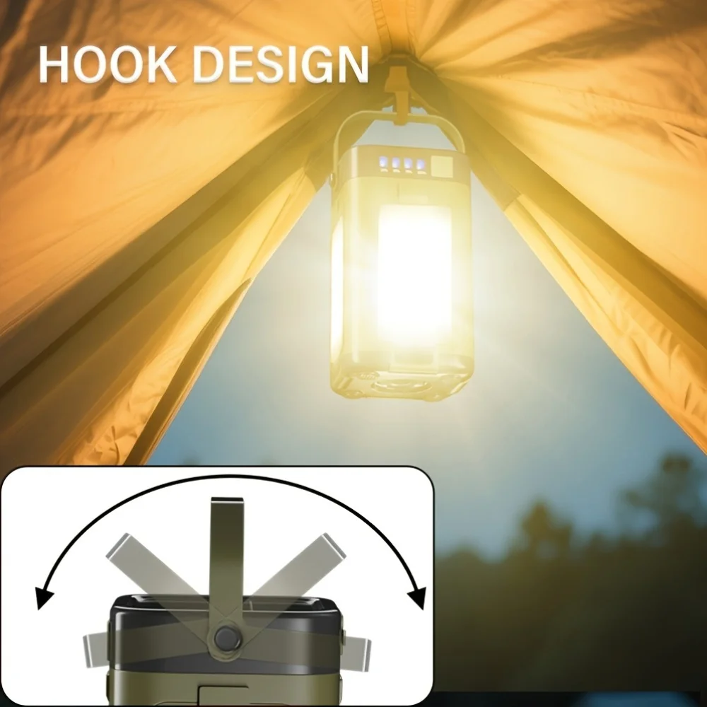 مصباح تخييم خارجي يعمل بالطاقة - مراجعة Power Outdoor وسعره