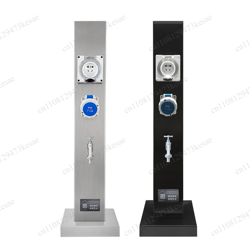قاعدة توصيل مياه وطاقة للمخيما - مراجعة Outdoor Power Pedestal وسعره