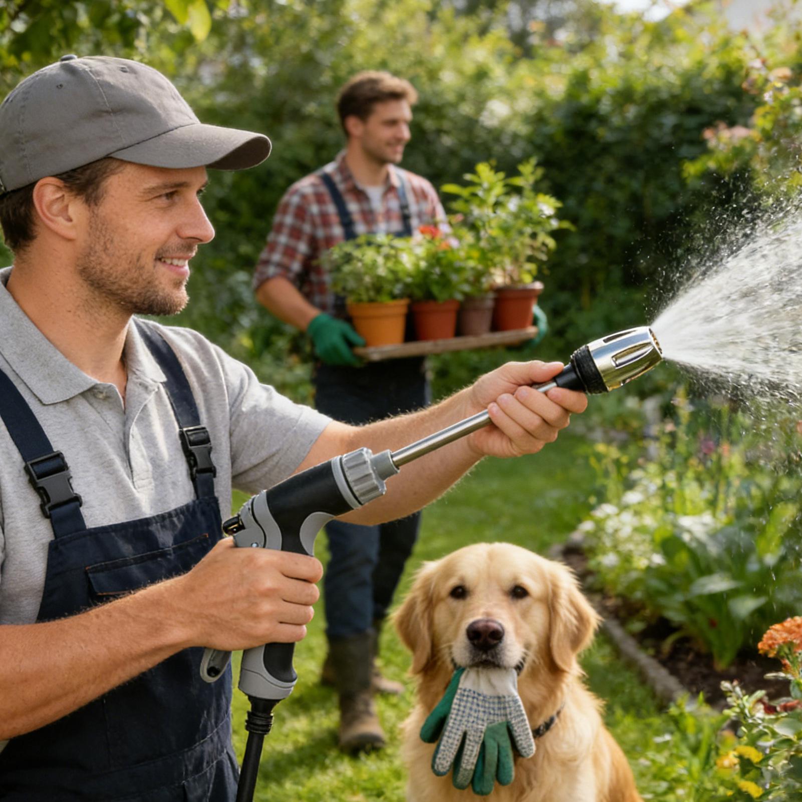 فوهة رش قابلة للدوران بثلاثة أ - مراجعة Outdoor Power 'Hose' وسعره
