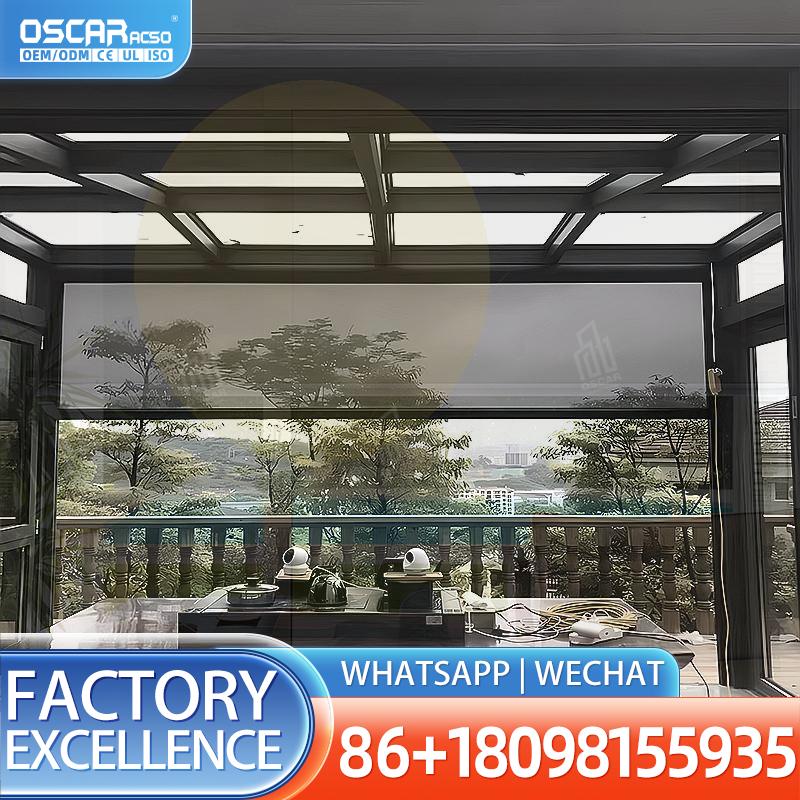 ستائر دوارة تعمل بالبطارية للا - مراجعة Outdoor Power Blinds وسعره