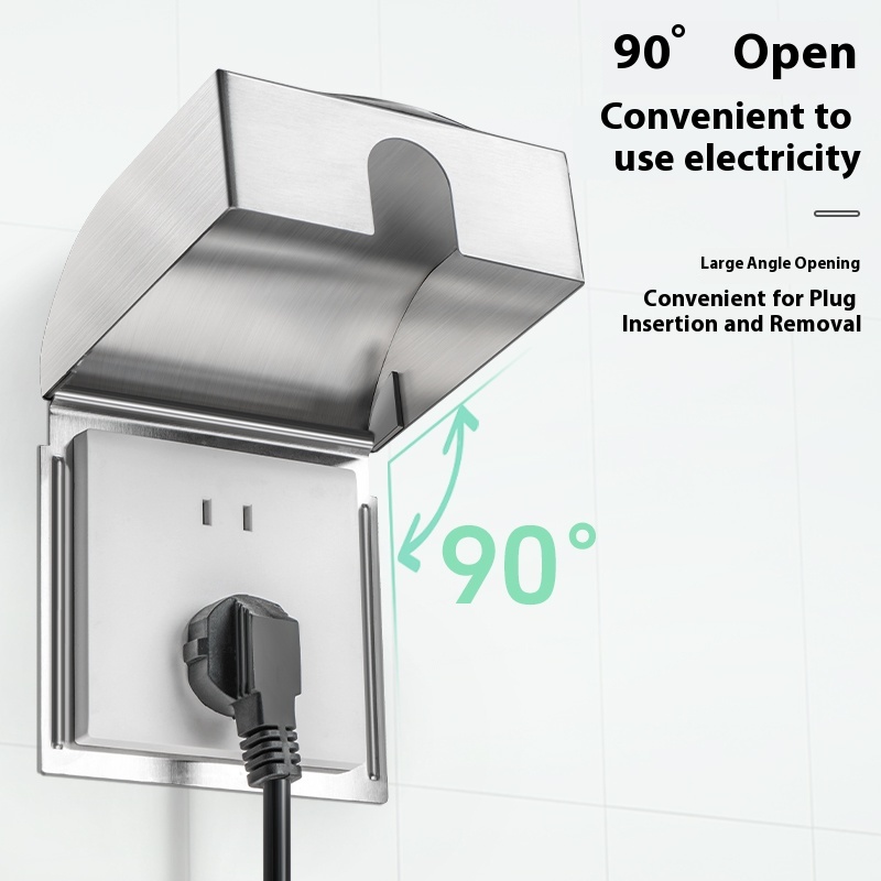86 مقبس صندوق مقاوم لرذاذ الما - مراجعة Outdoor Power Outlet وسعره