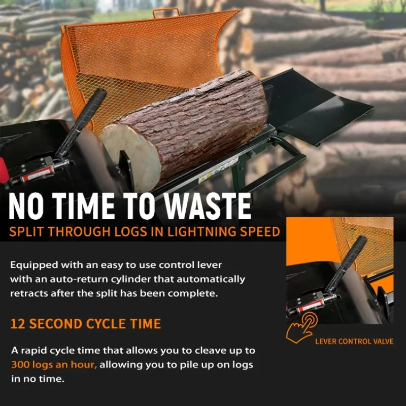 【سعر المصنع】آلة تقطيع الخشب ال - مراجعة Log Splitter Electric وسعره