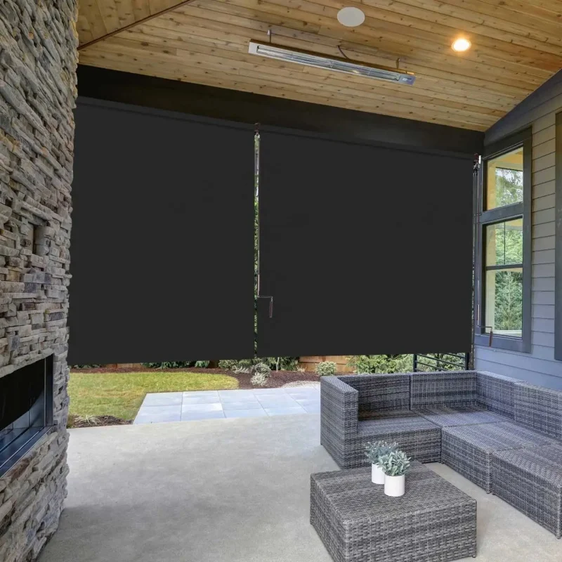 ستائر دوارة خارجية عالية الجود - مراجعة Outdoor Power Blinds وسعره