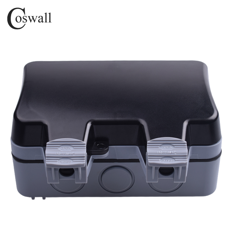 Coswall-مقبس حائط مقاوم للماء  - مراجعة Outdoor Power Outlet Waterproof وسعره