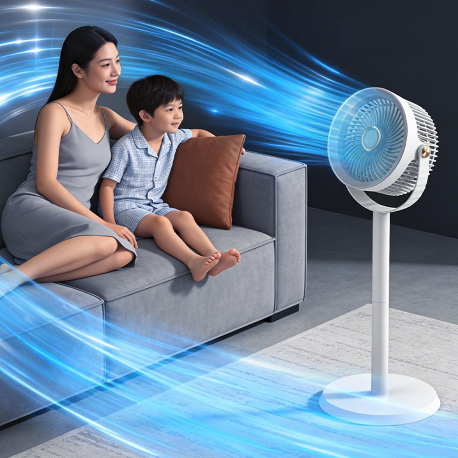 مروحة أرضية قابلة لإعادة الشحن - مراجعة Outdoor Power Pedestal وسعره