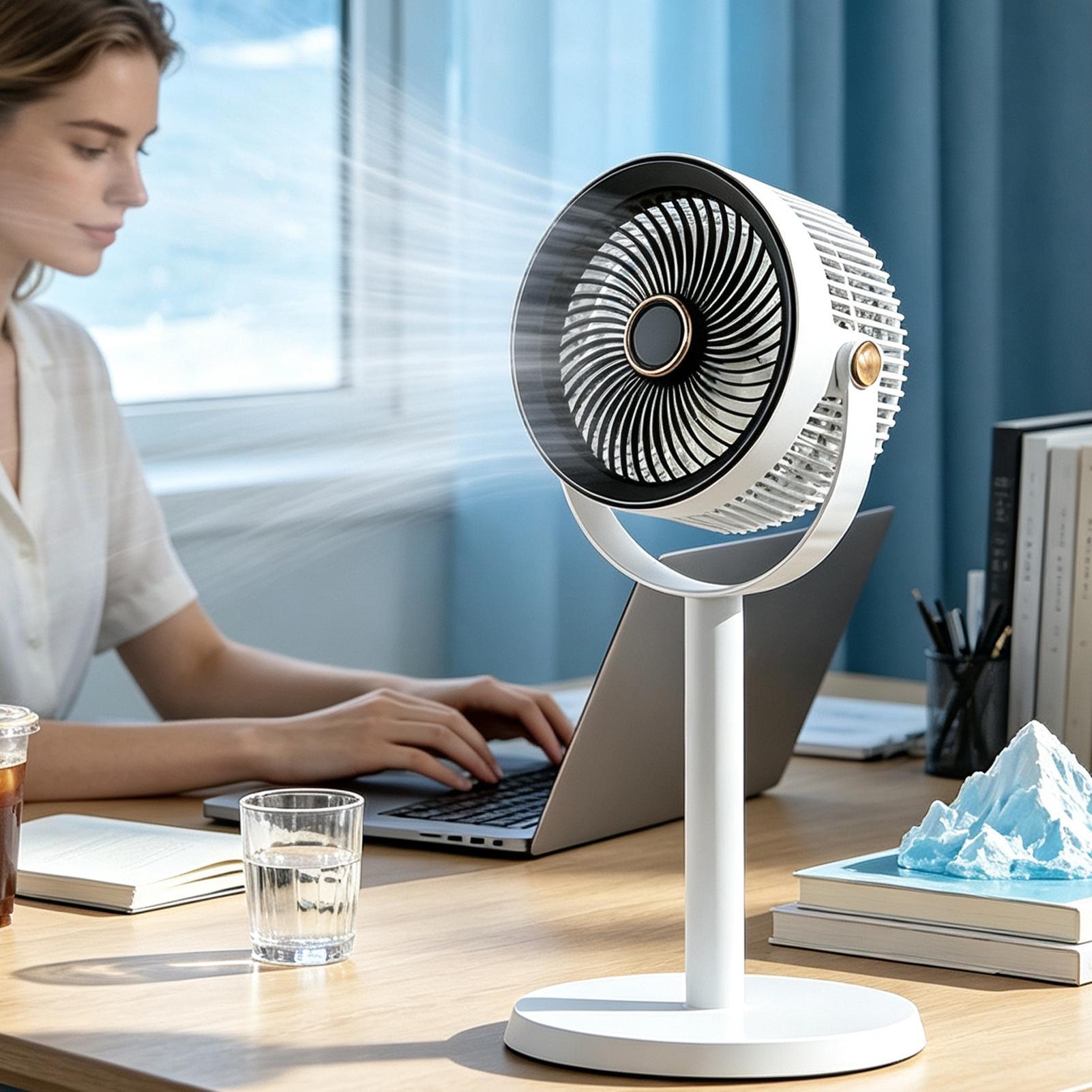 مروحة أرضية قابلة لإعادة الشحن - مراجعة Outdoor Power Pedestal وسعره