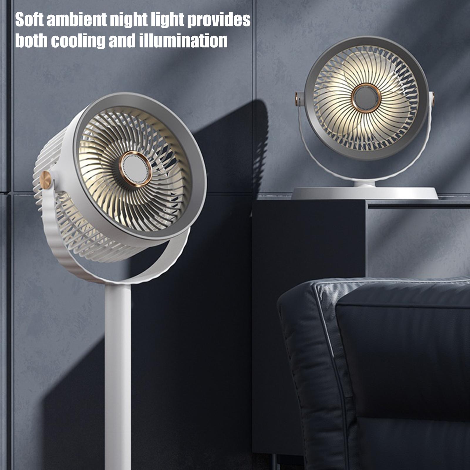 مروحة أرضية قابلة لإعادة الشحن - مراجعة Outdoor Power Pedestal وسعره