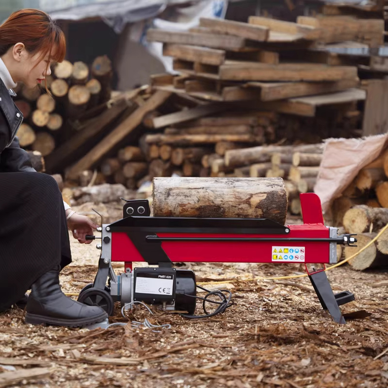 آلة تقطيع الحطب الهيدروليكية 4 - مراجعة Log Splitter Electric وسعره