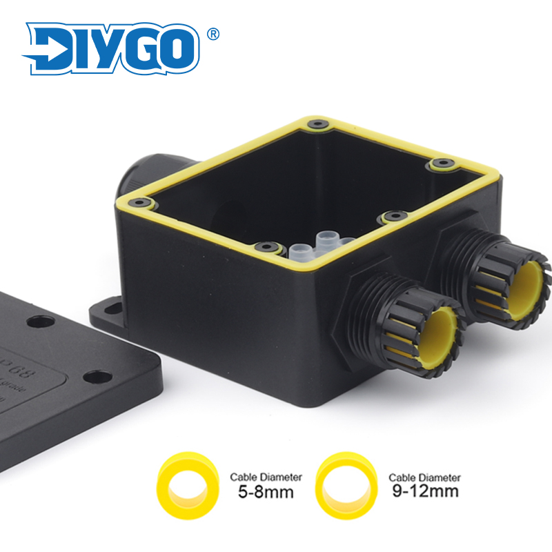 IP68 صندوق توصيل خارجي مقاوم ل - مراجعة Outdoor Power Junction وسعره