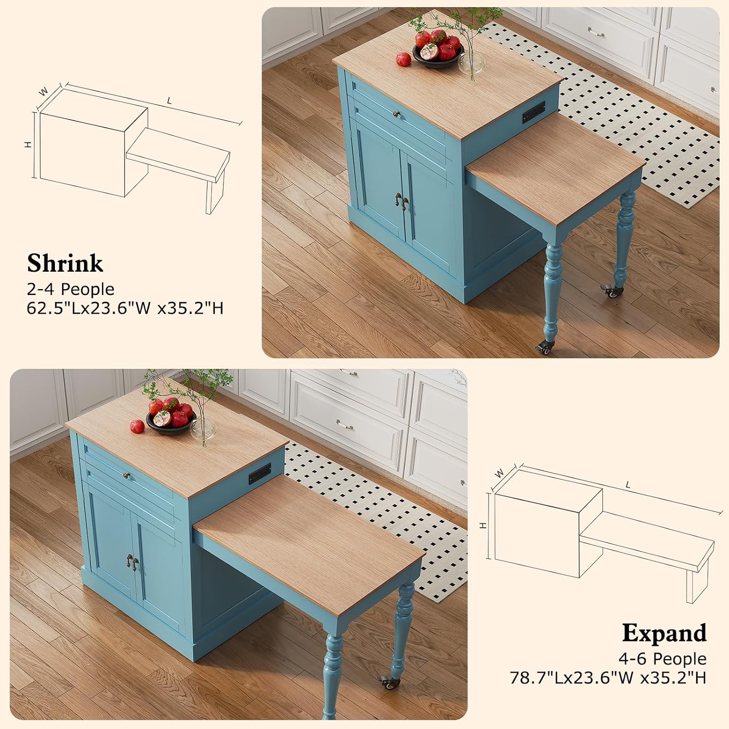 جزيرة مطبخ بطول 72 بوصة مع طاو - مراجعة Outdoor Kitchen Power Outlet وسعره