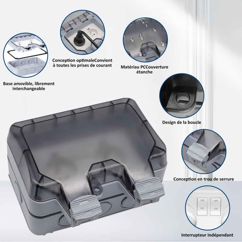 مقبس خارجي مقاوم للعوامل الجوي - مراجعة Outdoor Power Outlet وسعره