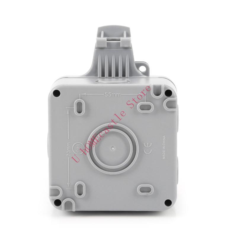 63HF صندوق مقبس مقاوم للماء في - مراجعة Outdoor Power Outlet Waterproof وسعره