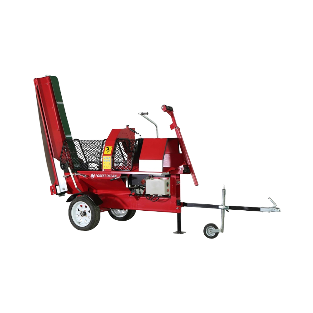 YG-مخصص 15 طن تغذية هيدروليكية - مراجعة Log Splitter Electric وسعره
