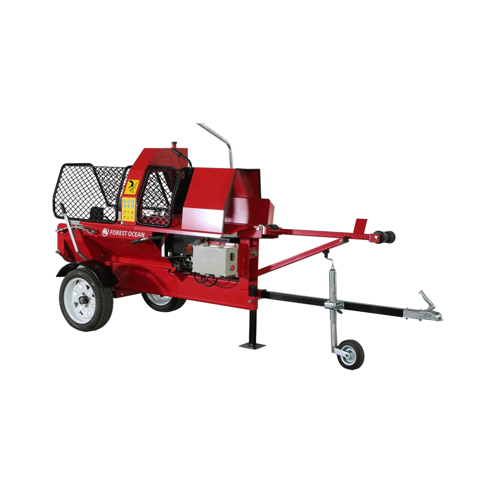 YG-مخصص 15 طن تغذية هيدروليكية - مراجعة Log Splitter Electric وسعره