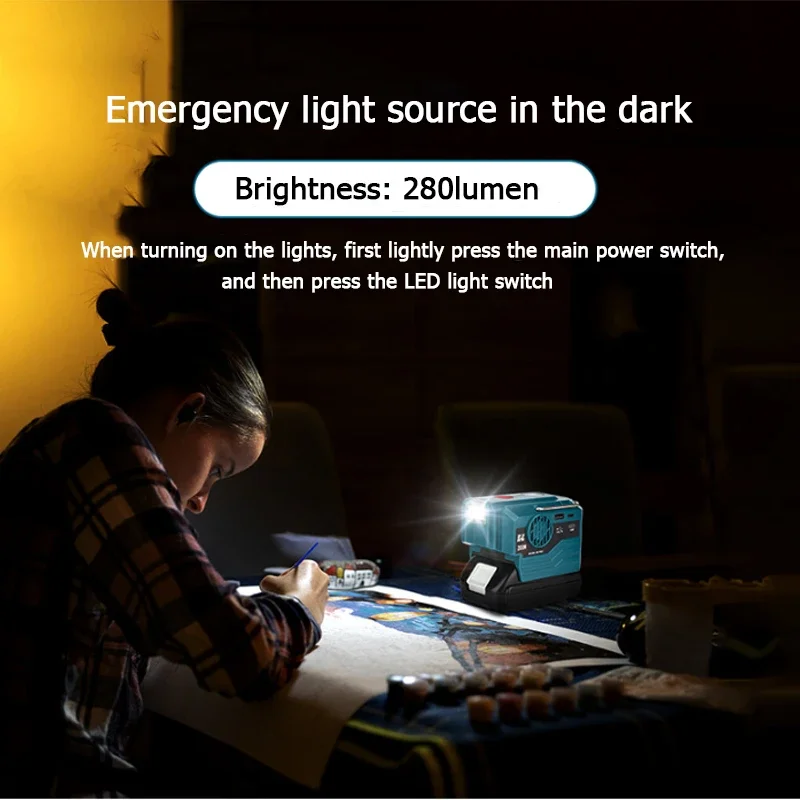 محول طاقة محمول لبطاريات ماكيت - مراجعة Outdoor Power Inverter وسعره