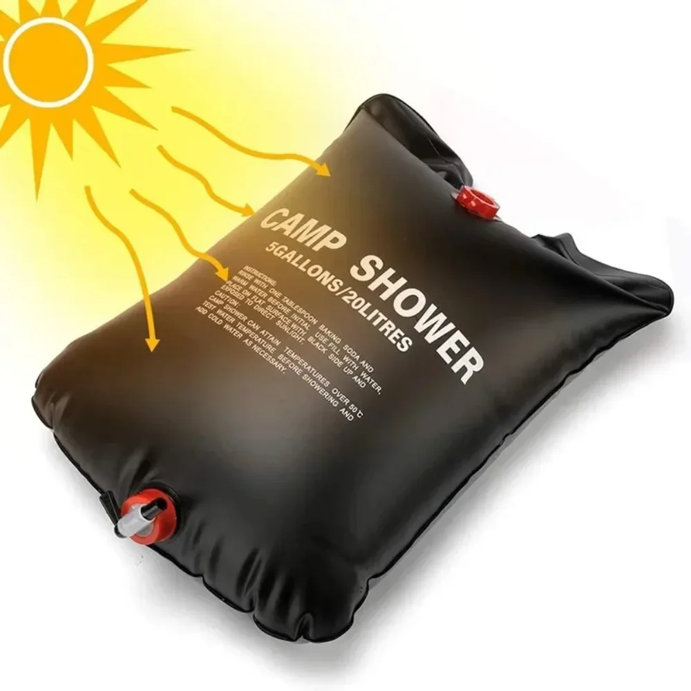 سعة كبيرة 20 لتر حقيبة استحمام - مراجعة Outdoor Power Solutions وسعره