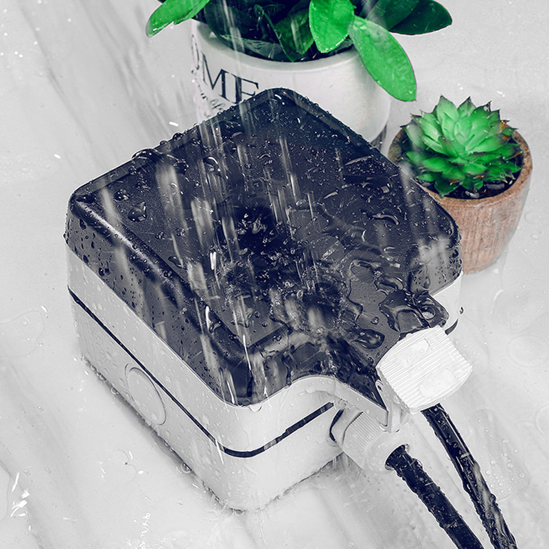 Avoir Tuya Zigbee المقابس الكه - مراجعة Outdoor Power Outlet Waterproof وسعره