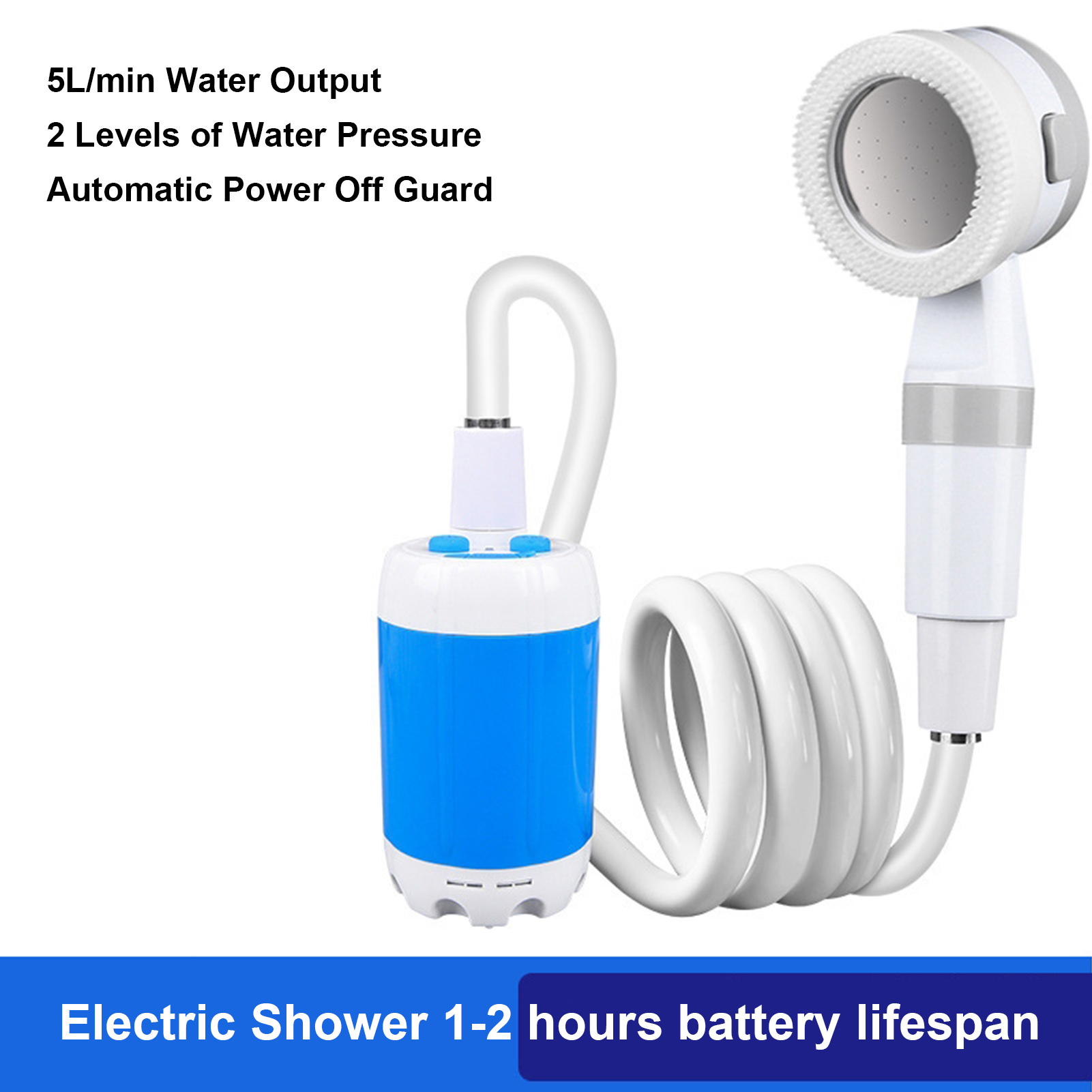 دش محمول للاستخدام الخارجي يعم - مراجعة Outdoor Power 'Hose' وسعره