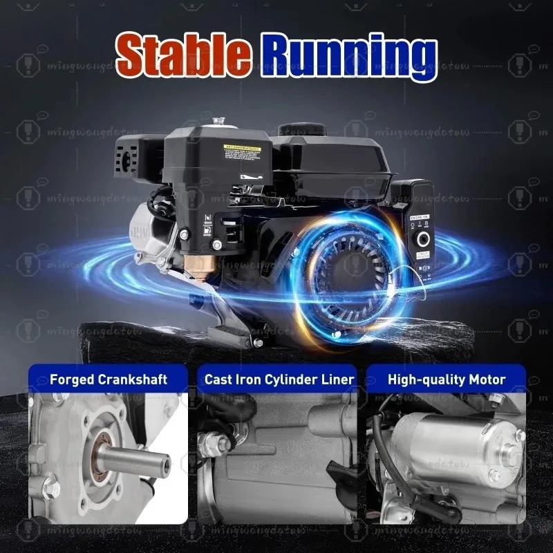 محرك بنزين رباعي الأشواط 212 س - مراجعة Log Splitter Electric وسعره