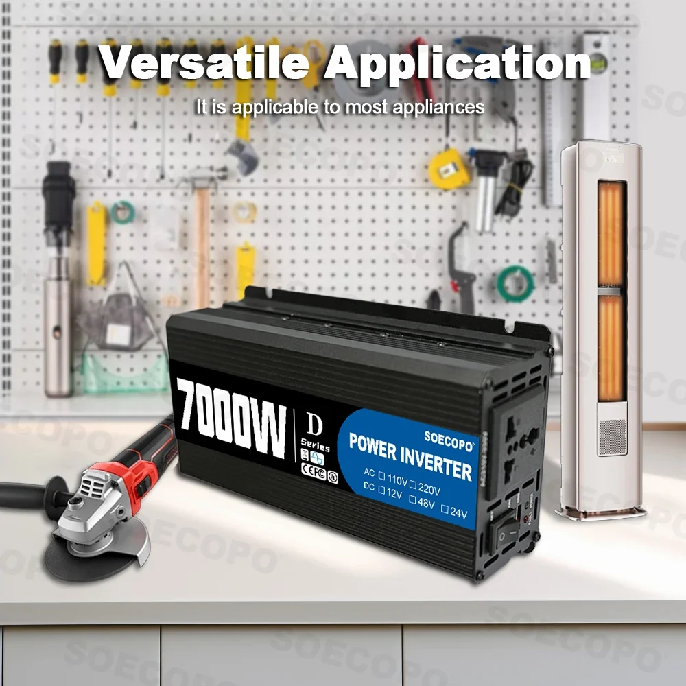 SOECOPO 7000 واط عاكس الطاقة ، - مراجعة Outdoor Power Inverter وسعره
