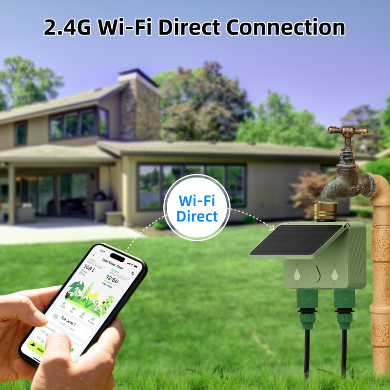 جهاز توقيت ذكي للري بالرشاشات  - مراجعة Power Zone Outdoor Timer وسعره