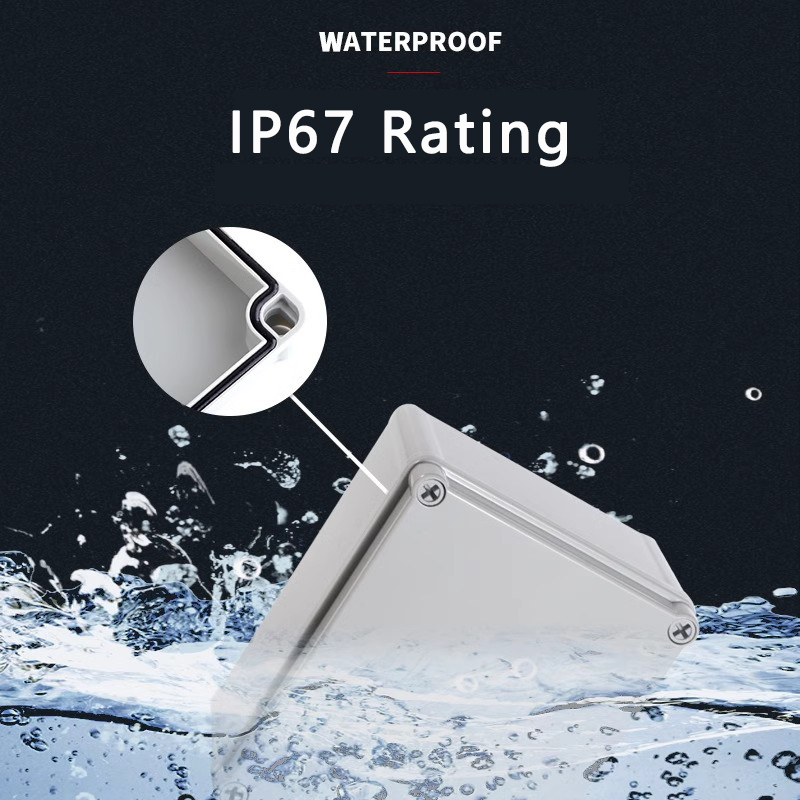 IP67 رمادي/غطاء شفاف في الهواء - مراجعة Outdoor Power Junction وسعره