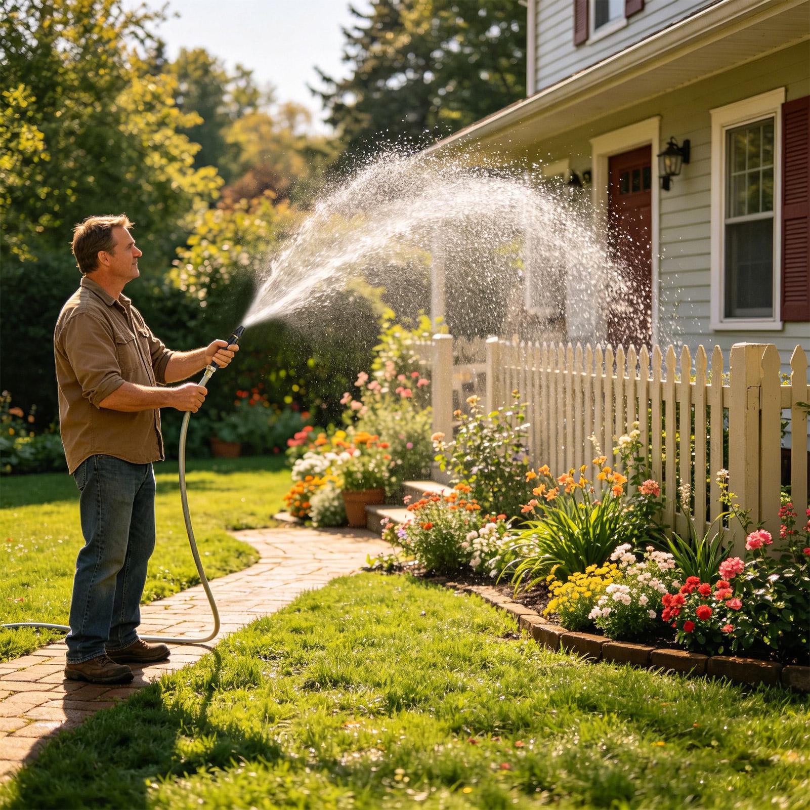 فوهة خرطوم مياه عالية الضغط بث - مراجعة Outdoor Power 'Hose' وسعره