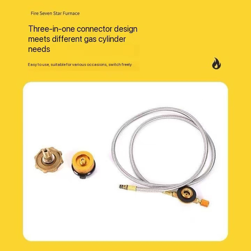 21000 واط 7-Core موقد للتخييم  - مراجعة Outdoor Power 'Hose' وسعره