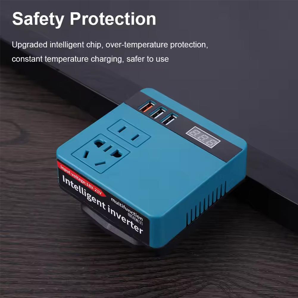 محول طاقة خارجي بقدرة 120 واط  - مراجعة Outdoor Power Inverter وسعره