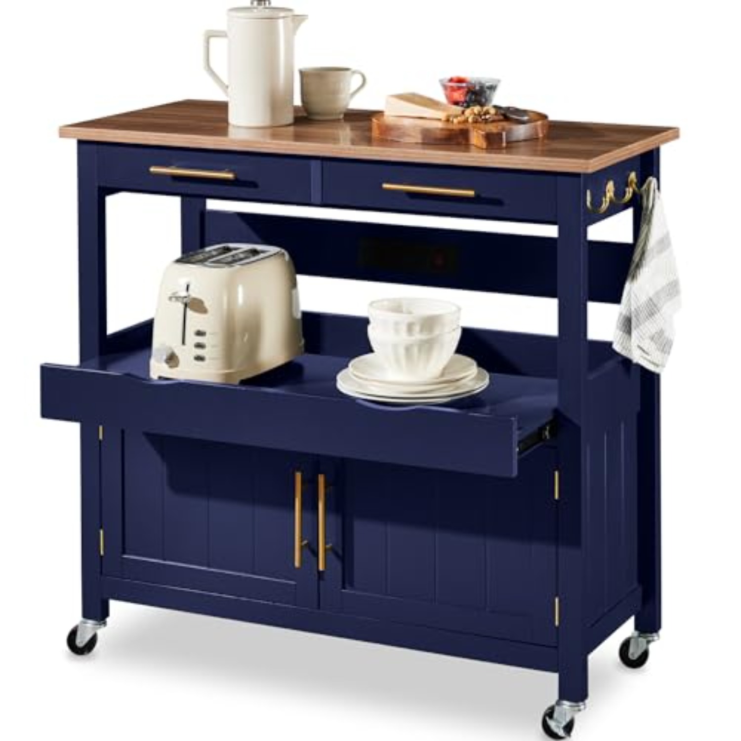 عربة مطبخ كبيرة بعجلات مقاس 36 - مراجعة Outdoor Kitchen Power Outlet وسعره