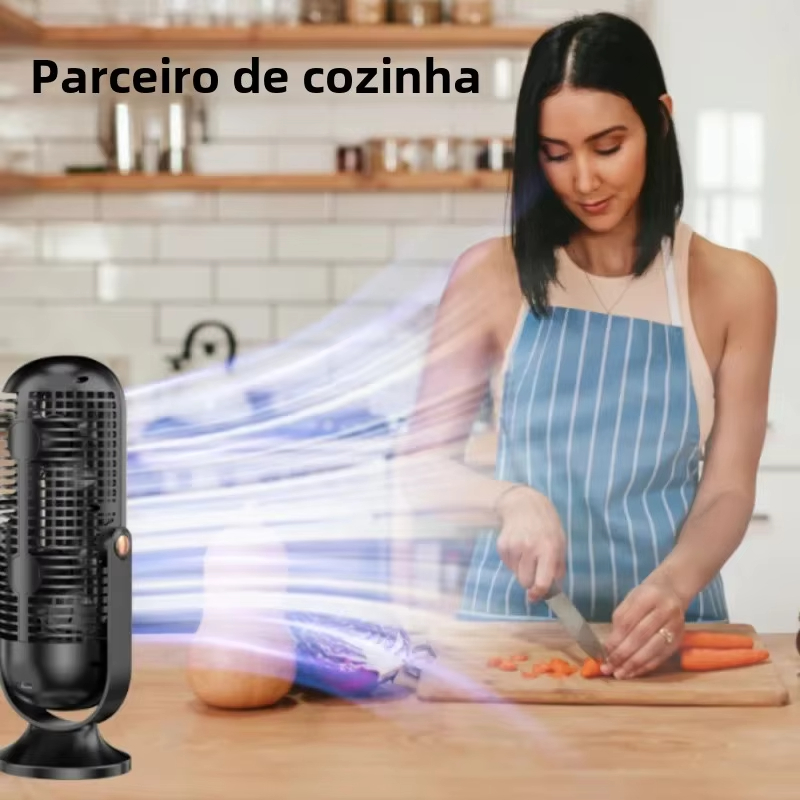 مروحة صغيرة محمولة للمكتب بقوة - مراجعة Outdoor Power Pedestal وسعره