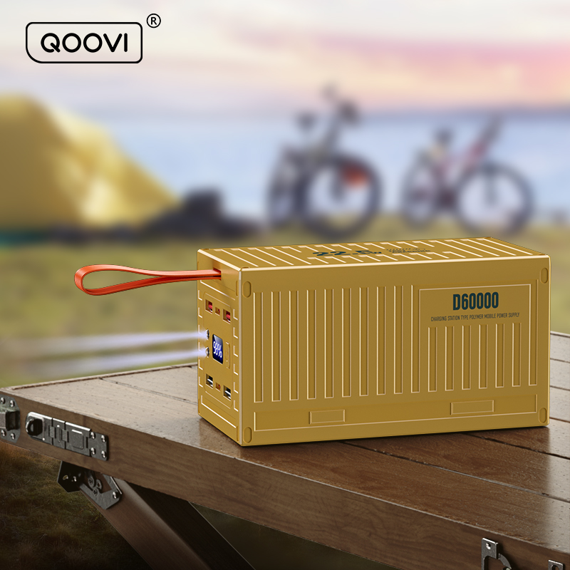 QOOVI 60000mAh قوة البنك 22.5W - مراجعة Outdoor Power Hub وسعره