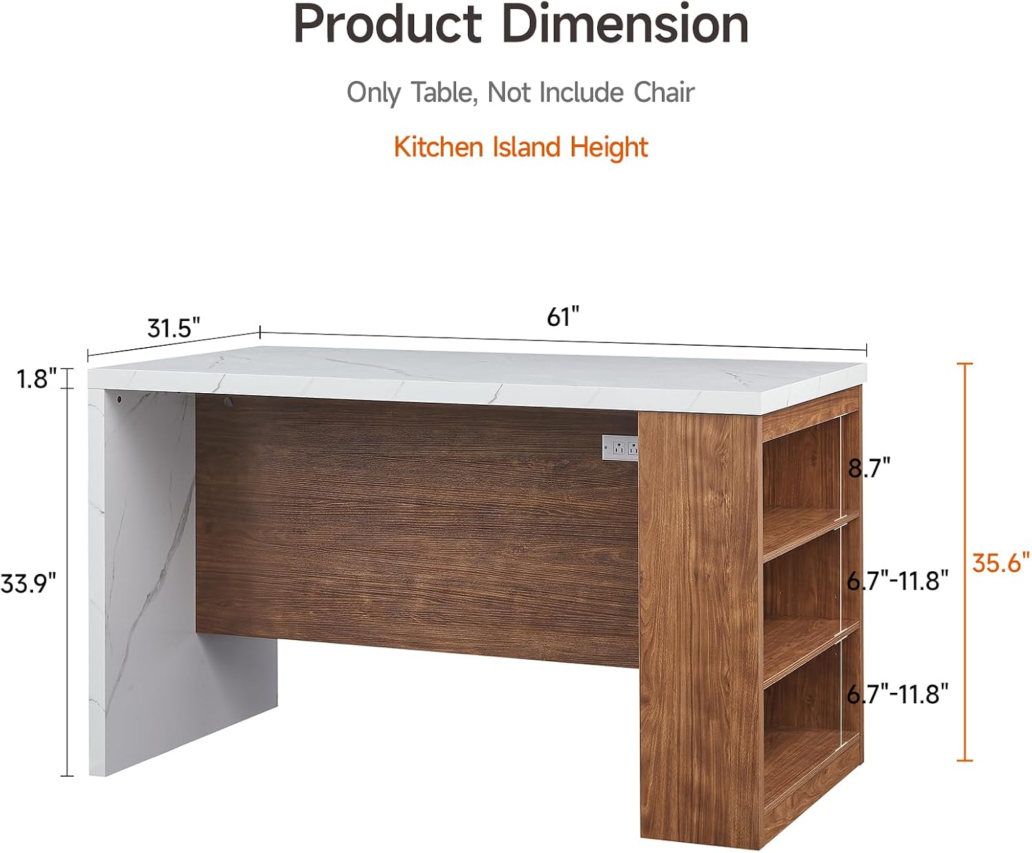 طاولة جزيرة مطبخ عصرية للاستخد - مراجعة Outdoor Kitchen Power Outlet وسعره